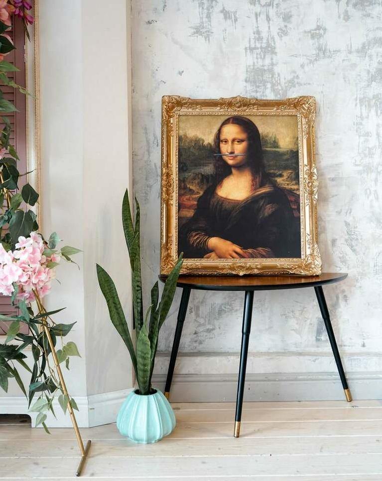 Mona Lisa Pencil Art - GIMMEHOOP