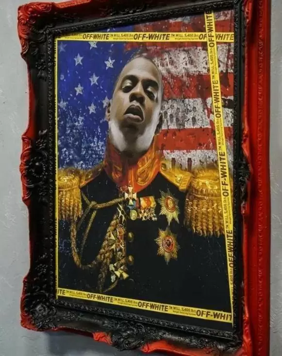 jayz5_7378bb8e-03ed-48c9-a6f5-28dc4e0b9d69 Jay Z // Off White Framed Art - GIMMEHOOP