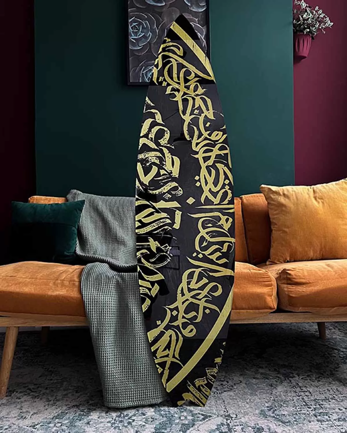Calligraphy Surfboard (7)