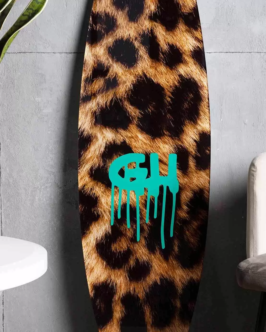 Leopard Surfboard (5)