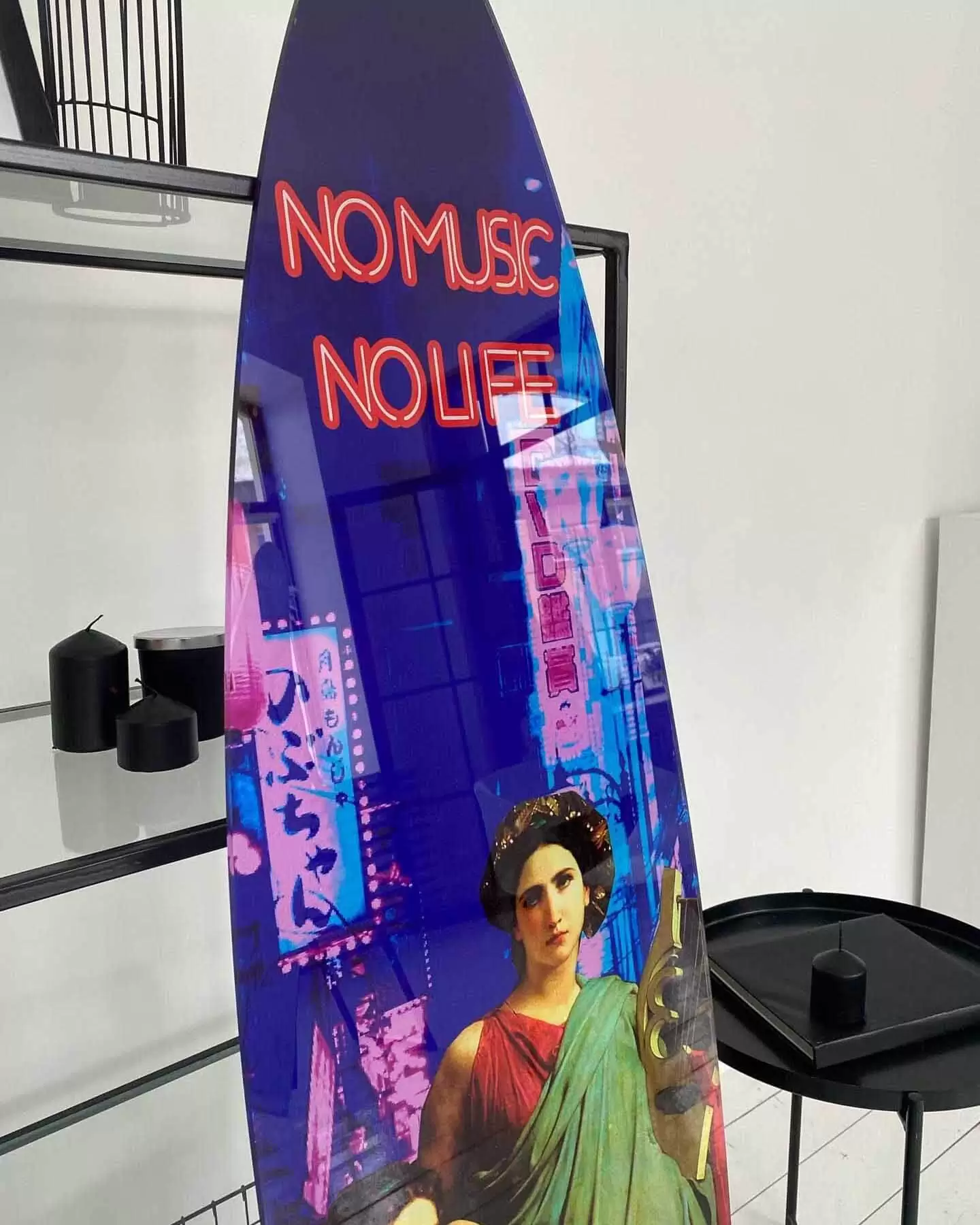 No Music No Life Surfboard (2)