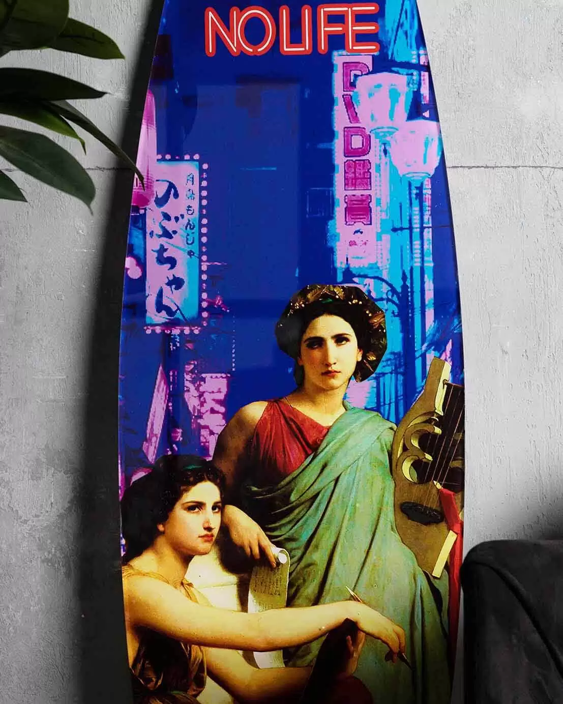 No Music No Life Surfboard (3)